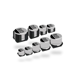 EEHZL1V820P, Panasonic electrolytic capacitors, SMD, 125°C, reflow, low ESR, hybrid, 4000h, ZL series