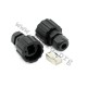 17-10001, Conec RJ45 cable connectors, IP67, Cat5e and Cat 6a, IDC terminal, 17-10 and 17-15 series 17-10001