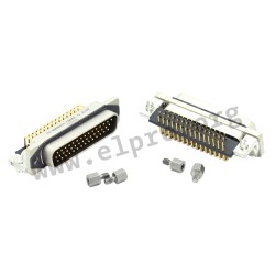 15-007653, Conec high density pin strips, snap-in, angled, 15-0076Slim Con series