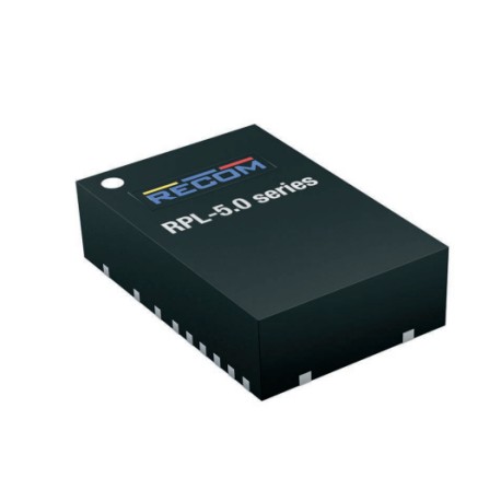 RPL-5.0-CT, Recom DC/DC switching regulators, 5A, QFN housing, RPL-5.0-CT series