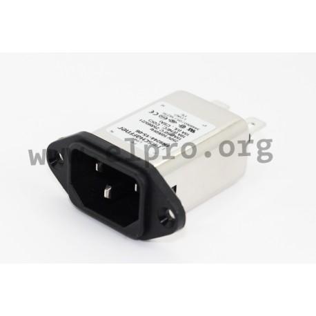 FN9244-6-06, Schaffner RFI filters, with IEC plug, FN 9244 / FN 9244B Serie