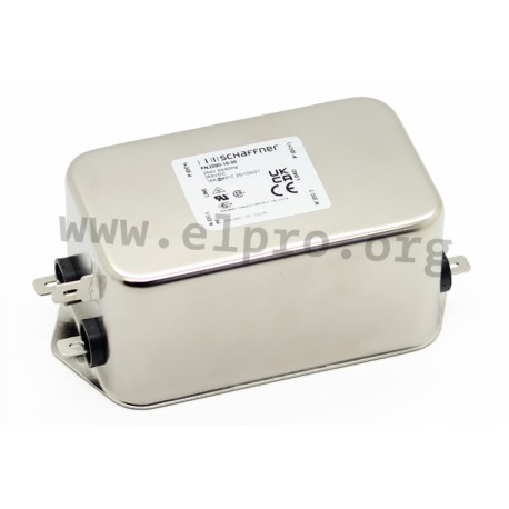 FN2090B-12-06, Schaffner RFI filters, metal housing, two-stage, FN 2090 / FN2090B series