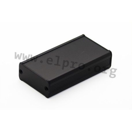 TUF 105 52 160 SA, Fischer Tubusgehäuse, naturfarbig oder schwarz eloxiert, TUF Serie