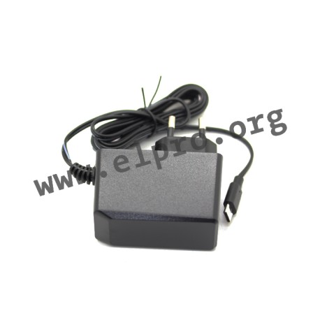 YS16V-0503000 USB-C, Yingjiao plug-in switching power supplies, 15 to 18W, energy efficiency Level VI, YS16V series