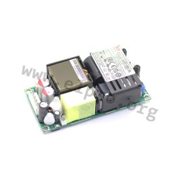 LOP-200-18, Mean Well switching power supplies, 200W forced air, for medical technology, open frame PCB, LOP-200 series