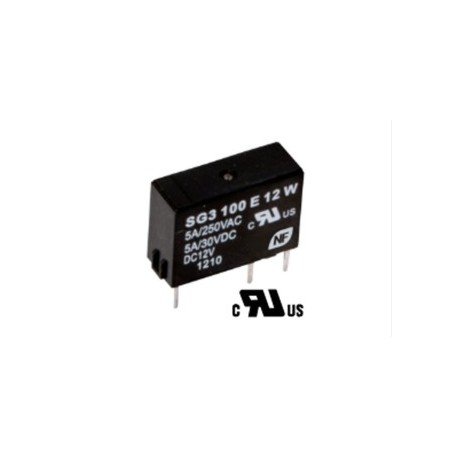 SG3100E24W, NF PCB relays, 5A, contact: 1x normally open contact, SG3 series