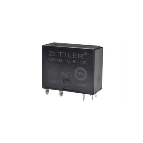 AZEV116-1AE1BG-5D, Zettler PCB relays, 16A, 1 normally closed and 1 normally open contact, for e-mobility, AZEV116 series