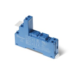 95.05, DIN rail sockets and modules for relays by Finder