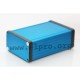 1455D801BU, Hammond diecast extruded aluminium enclosures, with aluminium end panels, 1455 series 1455D801BU