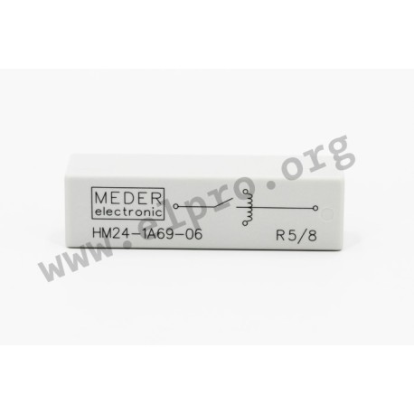 HM12-1A83-06-UL, Standex Meder reed relays, 3A, HM series