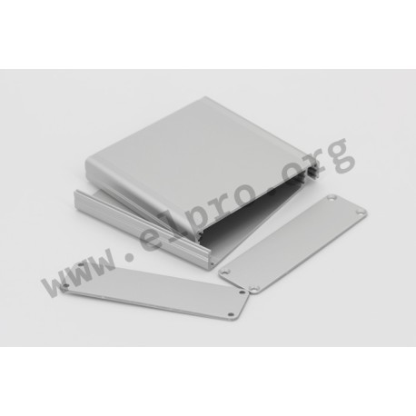 AKG 105 30 100 ME, Fischer Alukleingehäuse, naturfarbig eloxiert, AKG Serie