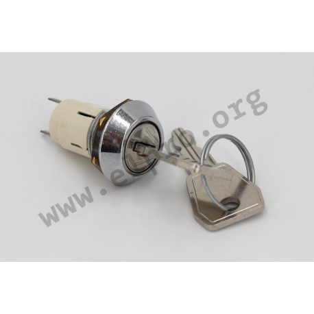 SRL-5-DS2, Lorlin key switches, single- or double-pole, SRL-5 series