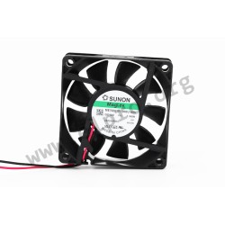 D07014410G-05, Sunon fans, 70x70x20mm, 12V DC, ME series
