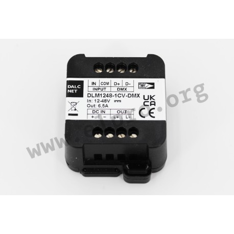 DLM1248-1CV-DMX, Dalcnet PWM dimmer, 312W, IP20, constant voltage, DLM series