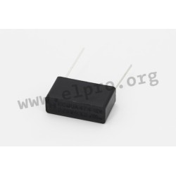 ECQUAAF105S1, Panasonic MKP EMI/RFI suppression capacitors, class X2, 275V, for automotive, ECQUA series