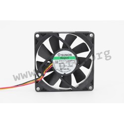 MF80151V1-1000U-G99, Sunon fans, 80x80x15mm, 12V DC, EE and MF series