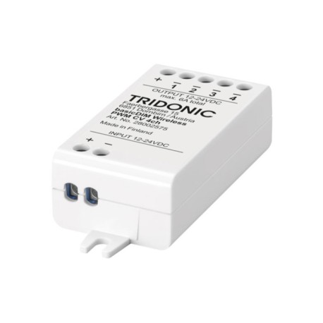 28002575, Tridonic Casambi Bluetooth Dimmer, 144W, Konstantspannung, basicDIM PWM CV 4ch Serie