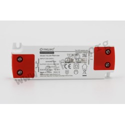 YSL20F-2400625, Yingjiao AC/DC-LED power supplies, 15W, IP20, Konstantspannung, YSL20F-15W series