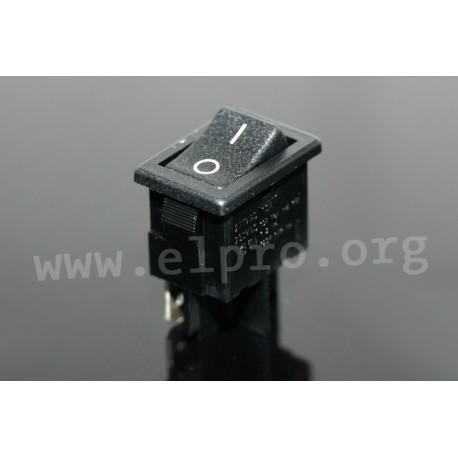 H8550VBACF, Arcolectric Wippenschalter, 10A, für 13x19mm Ausschnitt, 8500 und 8550 Serie