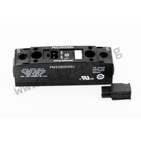 PM2260A50V, Crydom Lastrelais, 25 bis 95A, 600V, Thyristor-Ausgang, Panel Mount, PM22 Serie