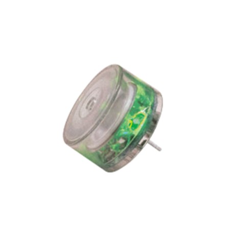 PK-12N40PEDGQ, Hitpoint piezo DC buzzers, with LED, for PCB mounting, PK series