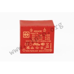 49050E, Myrra AC/DC converters, 5 to 20W, enclosed, 49xxxC / 49xxxE / 49xxxG series