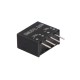 SMU01L-09N, Mean Well DC/DC converters, 1W, unregulated, SIP4 housing, SMU01-N series SMU01L-09N
