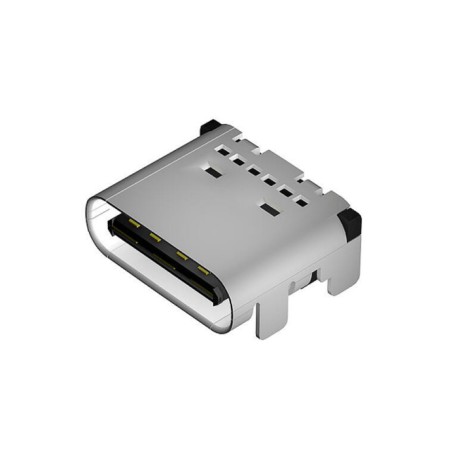 719-3-S-KR0, MPE Garry USB C connectors, angled, 719 series