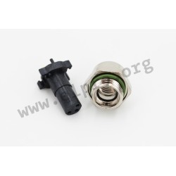 42-01293, Conec circular cable connectors, Snap-in, with screw locking, SAL M8x1 THR series
