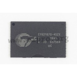 CY62167G-45ZXI, Cypress low power SRAMs, 5V, CY62 series