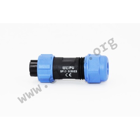 FM686812, Cliff connectors, with screw locking, IP68, Cliffcon 68 series