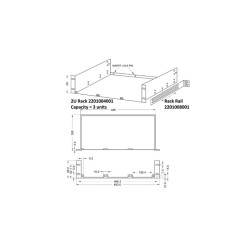 , Camtec AC/DC industrial power supply unit rack module, 3000W, IP20, CPS-i3000 series