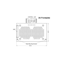 , Camtec AC/DC industrial power supply unit rack module, 3000W, IP20, CPS-i3000 series