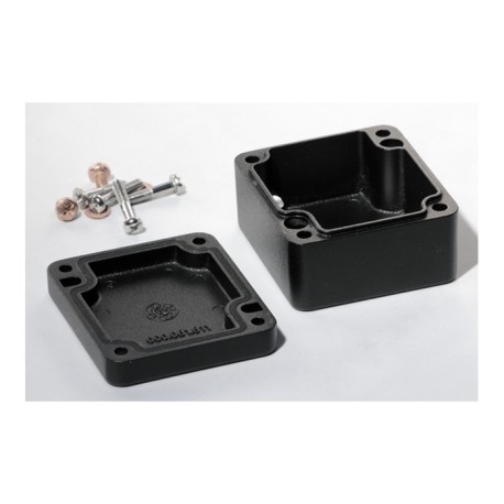 1590Z061BK, Hammond diecast aluminium enclosures, IP68, 1590Z series
