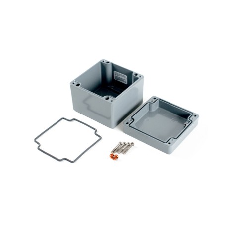 1590Z080GY, Hammond diecast aluminium enclosures, IP68, 1590Z series