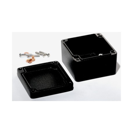 1590Z100BK, Hammond diecast aluminium enclosures, IP68, 1590Z series
