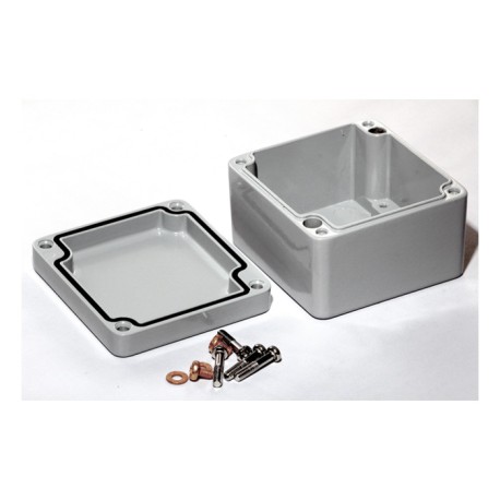 1590Z110GY, Hammond diecast aluminium enclosures, IP68, 1590Z series