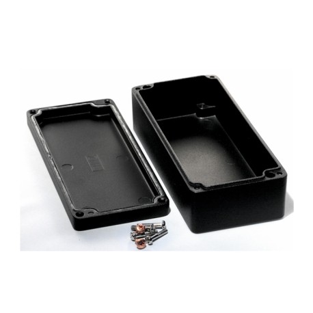 1590Z130BK, Hammond diecast aluminium enclosures, IP68, 1590Z series