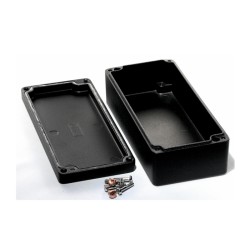 1590Z135BK, Hammond diecast aluminium enclosures, IP68, 1590Z series