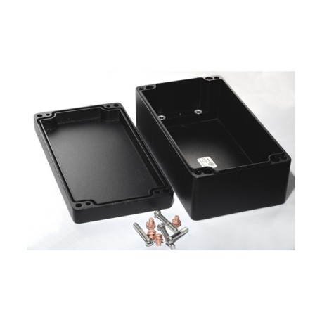 1590Z150BK, Hammond Alu-Druckgussgehäuse, IP68, 1590Z Serie