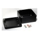 1590Z160BK, Hammond diecast aluminium enclosures, IP68, 1590Z series 1590Z160BK