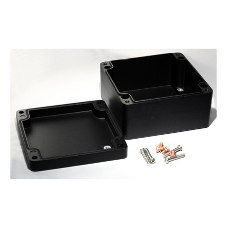 1590Z160BK, Hammond diecast aluminium enclosures, IP68, 1590Z series