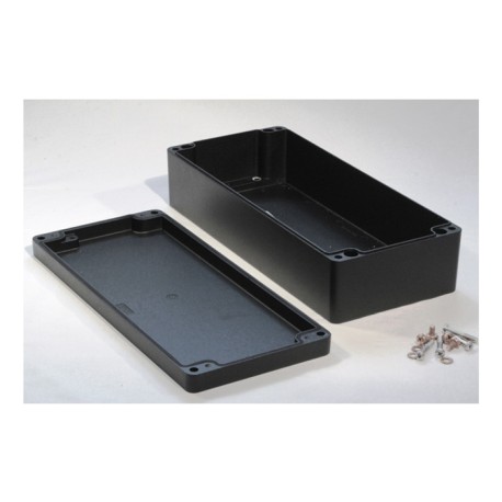 1590Z166BK, Hammond diecast aluminium enclosures, IP68, 1590Z series