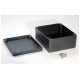1590Z231BK, Hammond diecast aluminium enclosures, IP68, 1590Z series 1590Z231BK