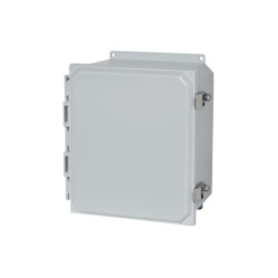 PCJ14126L, Hammond polycarbonate Wall-/Table housings and steel plates, light gray/white, IP66, PCJ_ series
