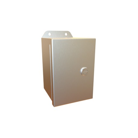 EJ12126SS, Hammond steel wall-/table housings, silver, IP66, EJ_ series