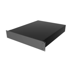 RM2U1922VBK, Hammond 19 Aluminium Rack-mount housings, powder coated, RM series