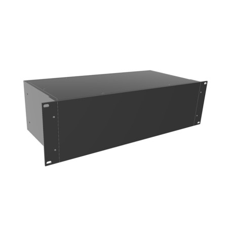 RM3U1908SBK, Hammond 19 Aluminium Rack-mount housings, powder coated, RM series