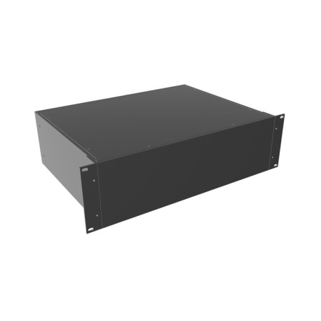 RM3U1913VBK, Hammond 19 Aluminium Rack-mount housings, powder coated, RM series