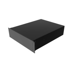 RM3U1922VBK, Hammond 19 Aluminium Rack-mount housings, powder coated, RM series